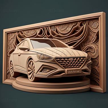 3D модель Hyundai Sonata (STL)